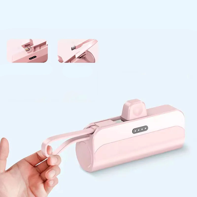 Fast Charger Mini Power Bank Mobile Phone Pocket Battery