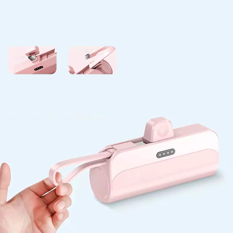 Fast Charger Mini Power Bank Mobile Phone Pocket Battery