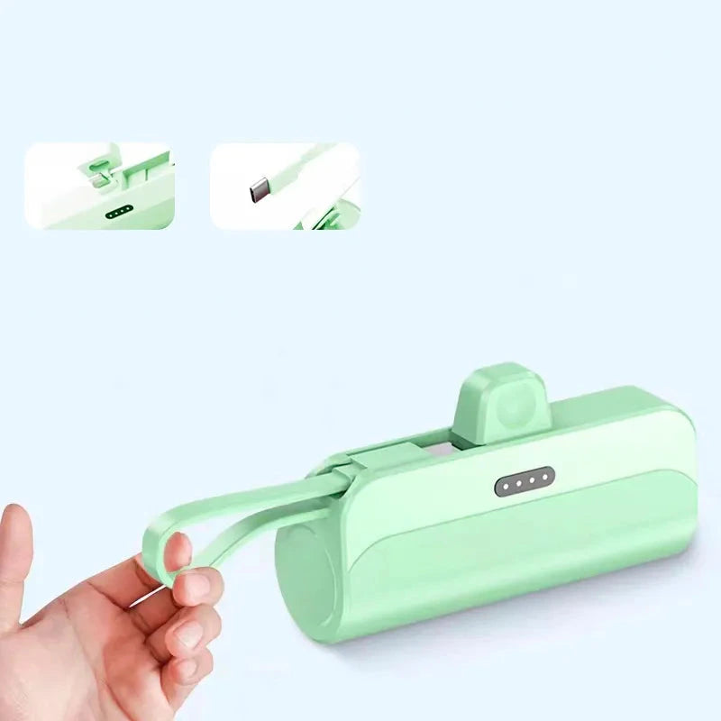 Fast Charger Mini Power Bank Mobile Phone Pocket Battery
