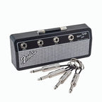 Fender Music Keys Jack Rack Holder Guitar Amp Keychain Organiser