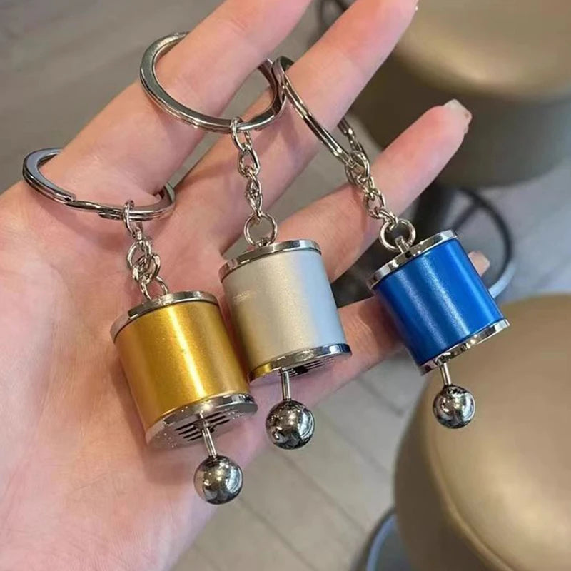 Fidget Keyring Car Six Speed Manual Transmission Gearbox
