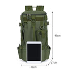 Fishing Backpack With Rod Holders & Tackle Carry Bag