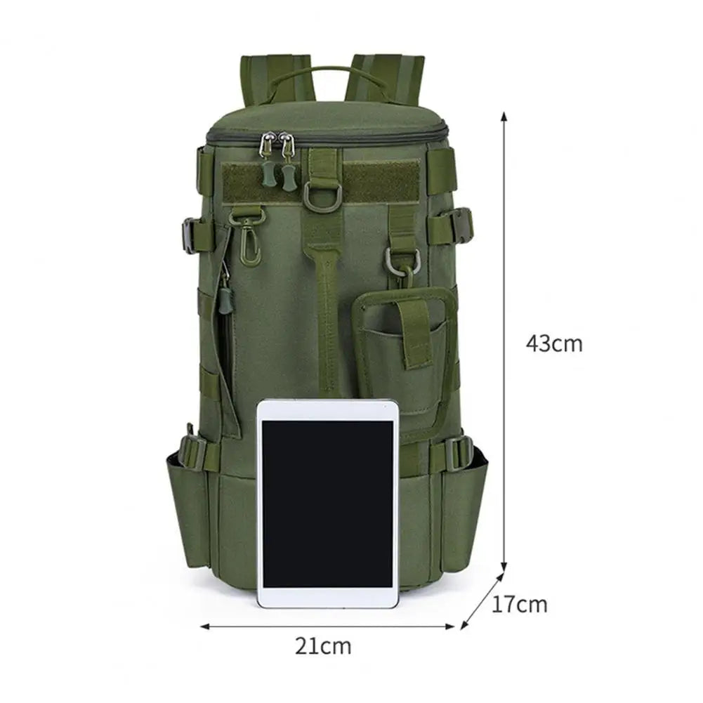 Fishing Backpack With Rod Holders & Tackle Carry Bag