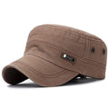 Army Music Festival Cap | Flat Top Camo Vintage Solider Hat
