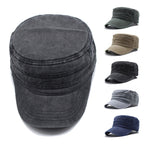 Flat Cap Camo Soldier Style Baseball Flat-top Hat