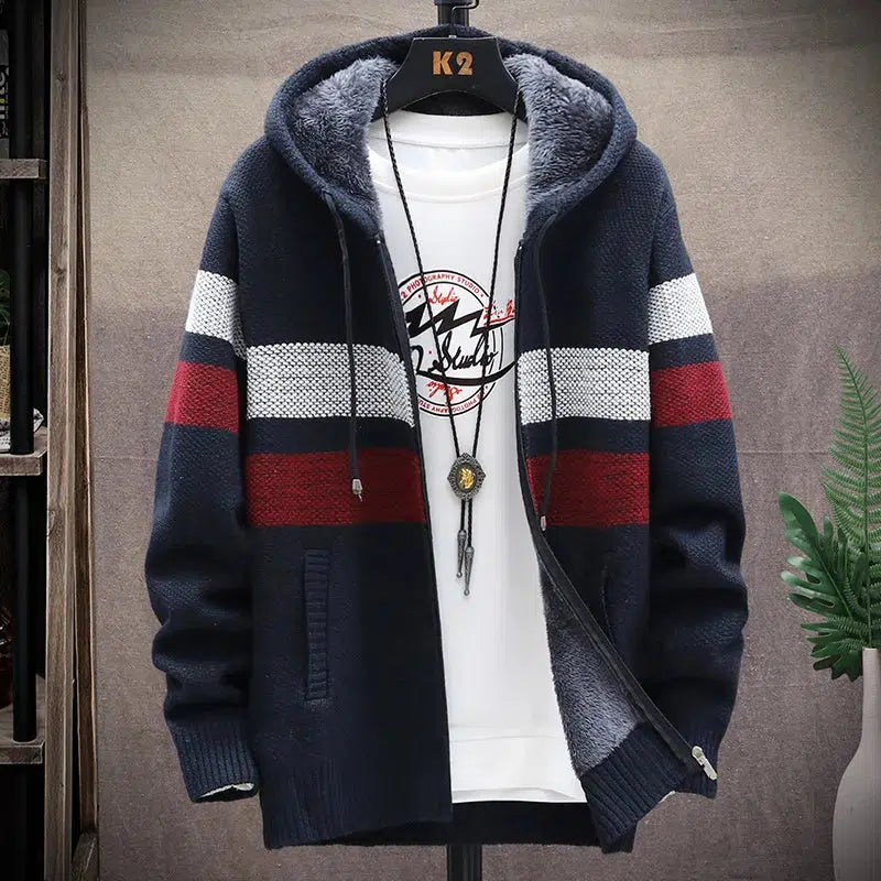 Fleece Zipper Jacket Windbreaker Hoodie Men's-Keep Melbourne Marvellous Official Store