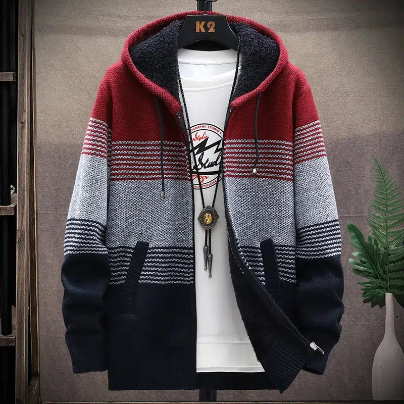 Fleece Zipper Jacket Windbreaker Hoodie Men's-Keep Melbourne Marvellous Official Store