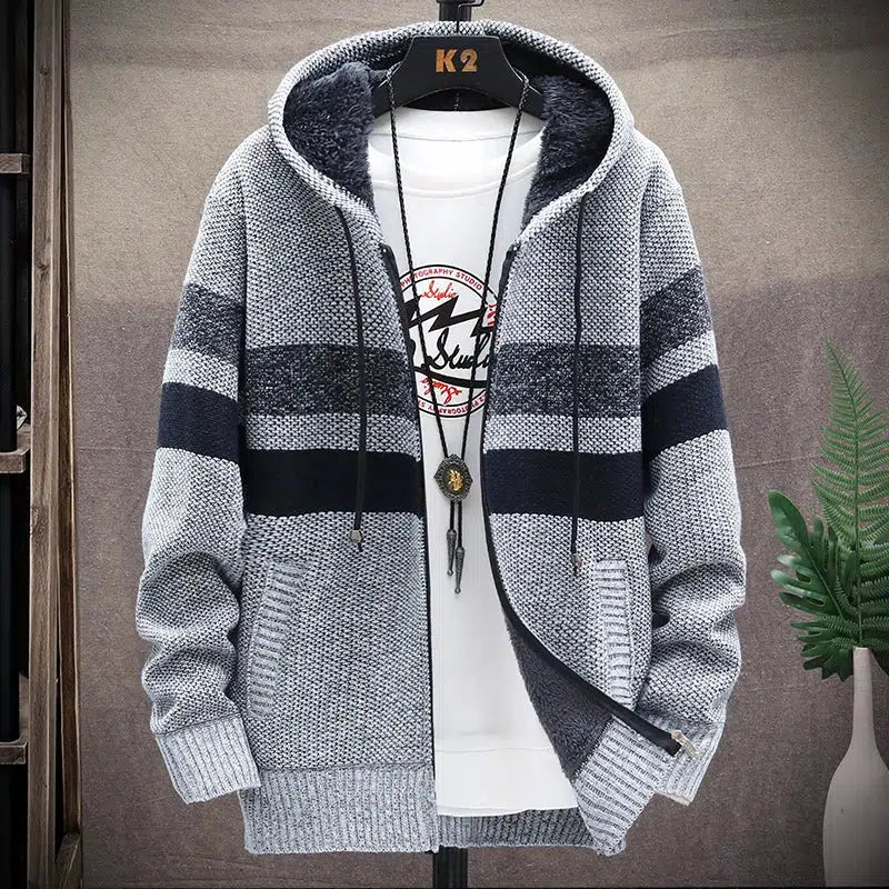 Fleece Zipper Jacket Windbreaker Hoodie Men's-Keep Melbourne Marvellous Official Store