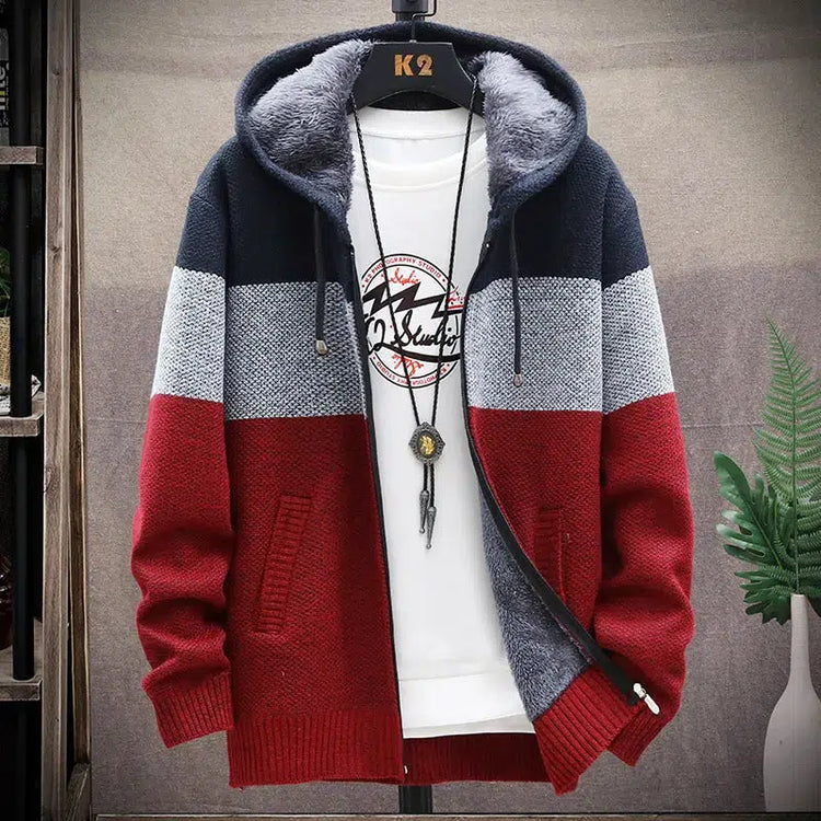 Fleece Zipper Jacket Windbreaker Hoodie Men's-Keep Melbourne Marvellous Official Store