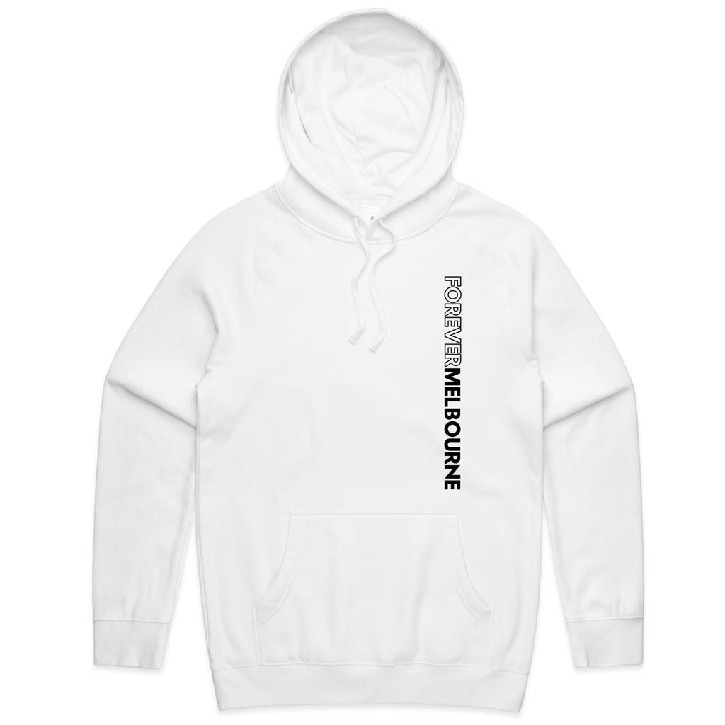 Forever Melbourne - Comfort Hoodie Vertical Design Unisex