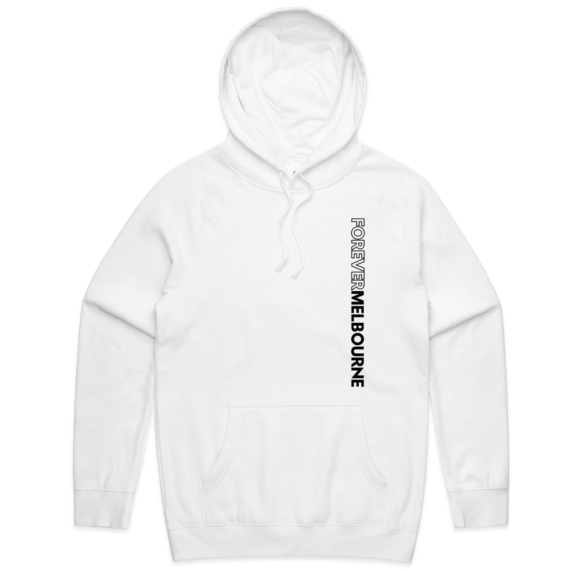 Forever Melbourne - Comfort Hoodie Vertical Design Unisex