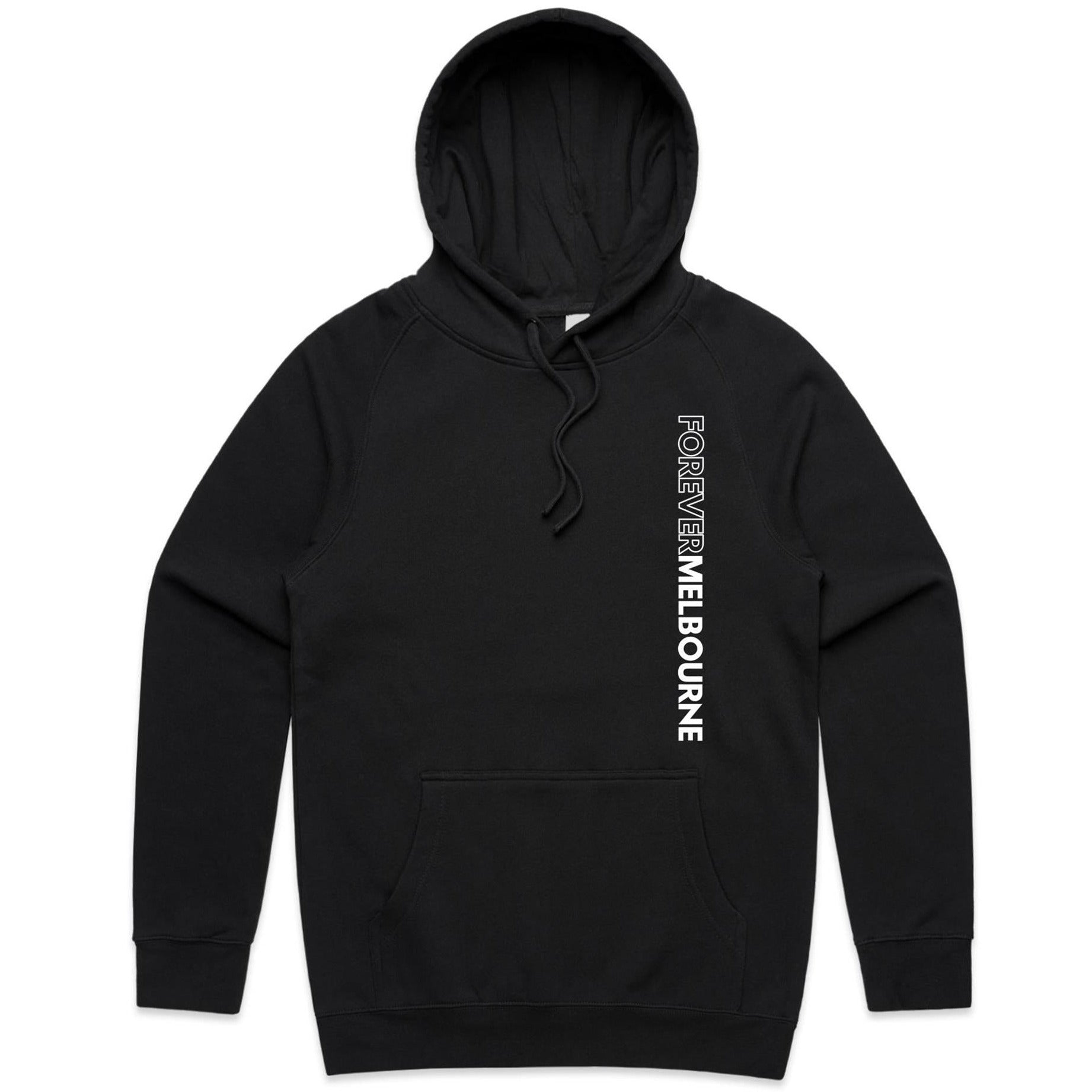 Forever Melbourne - Comfort Hoodie Vertical Design Unisex