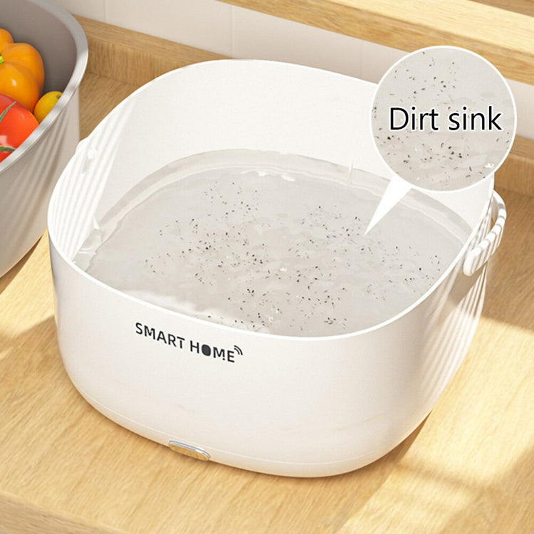 Fruit & Vegetable Ultrasonic Cleaning Machine Steriliser Tool Food Pesticide Purifier