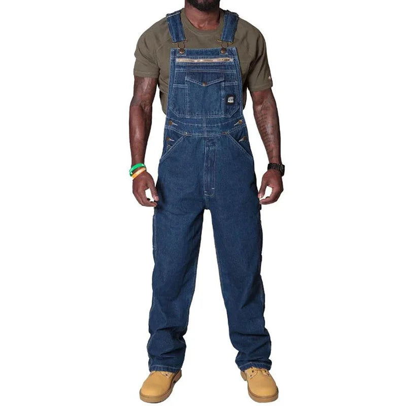 Denim Overalls – Unisex Coveralls Workwear