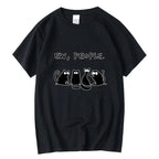 Funny Cats Ew People T-Shirt