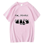 Funny Cats Ew People T-Shirt