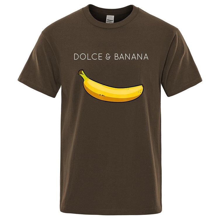 Funny Dolce and Banana T-shirt Summer Fashion Top-Keep Melbourne Marvellous Official Store