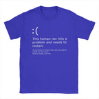 Funny Windows Error | Need Coffee T-shirt BSOD PC Nerd Geek Tee