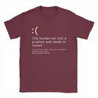 Funny Windows Error | Need Coffee T-shirt BSOD PC Nerd Geek Tee