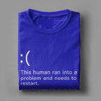 Funny Windows Error | Need Coffee T-shirt BSOD PC Nerd Geek Tee