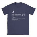 Funny Windows Error | Need Coffee T-shirt BSOD PC Nerd Geek Tee