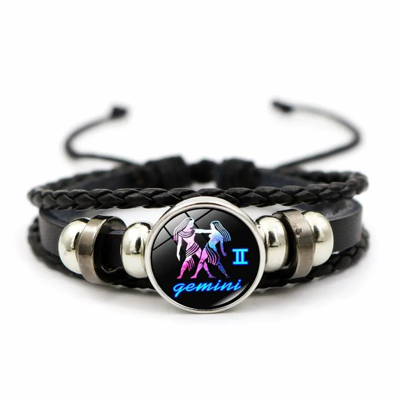 Star Signs Energy Bracelet Zodiac Good Luck Horoscope Women Men Bangle-Keep Melbourne Marvellous Official Store