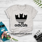 Cats T-shirt Funny Printed Tee