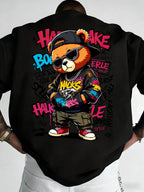 Gangsta Teddy Bear Graffiti T-Shirt