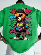 Gangsta Teddy Bear Graffiti T-Shirt