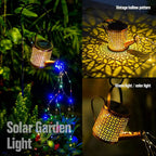 LED Fairy Lights Solar Watering Can Garden Lighting