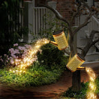 LED Fairy Lights Solar Watering Can Garden Lighting