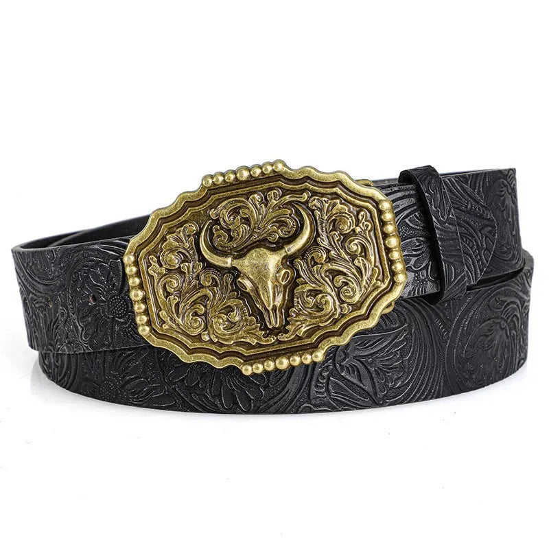 Bohemian Gothic Vintage Belt and Buckle