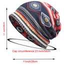 Graffiti Funky Hippie Beanie Lightweight Slouchy Hat