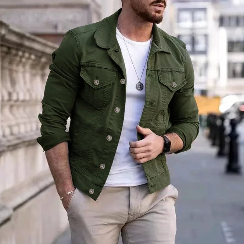Denim Classic Jeans Jacket Men's