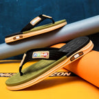 Canvas Thongs Non-Slip Men's Flip Flops