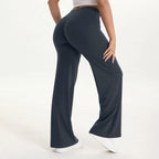 Comfort Flared Leggings Yoga Tights Casual Gym Pilates Sports Fitness