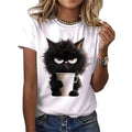 Grumpy Cat Morning Coffee Funny Women's T-shirt