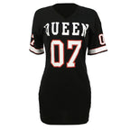 "Queen" Hip-Hop Baggy T-shirt Pullover Top