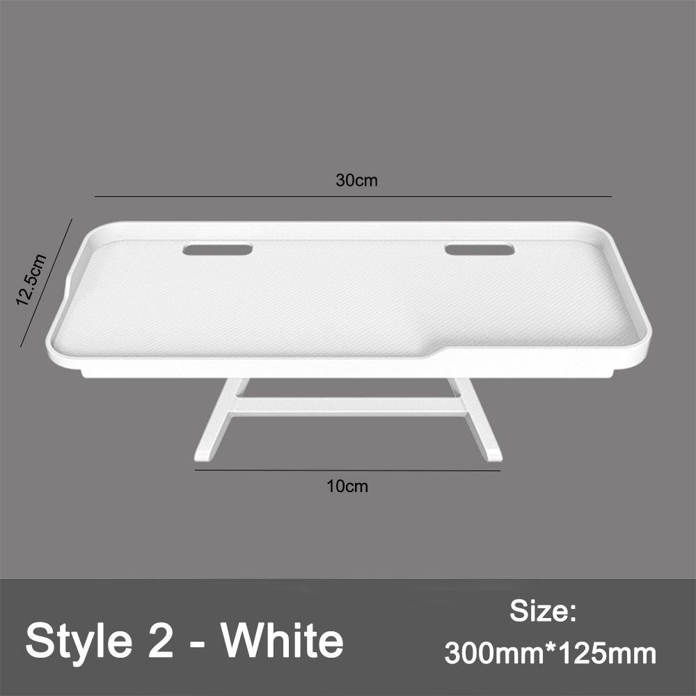 TV Screen Top Shelf Stand Organiser - For Monitors Store Remote Controls Routers Computer Mouse & Accessories