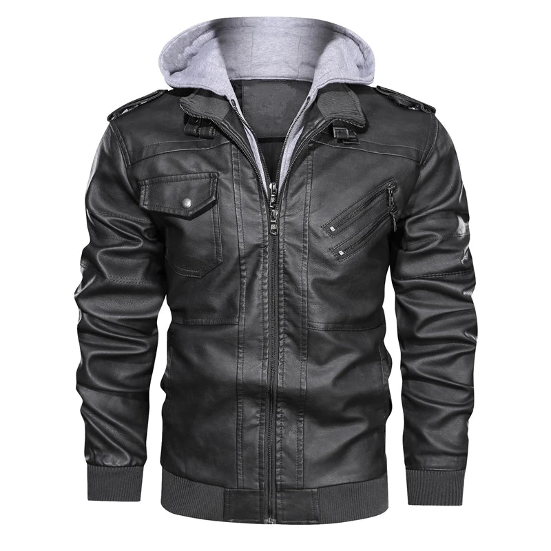 Mountainskin Aviator Jacket With Detachable Hood / Outwear