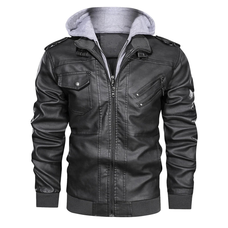 Mountainskin Aviator Jacket With Detachable Hood / Outwear