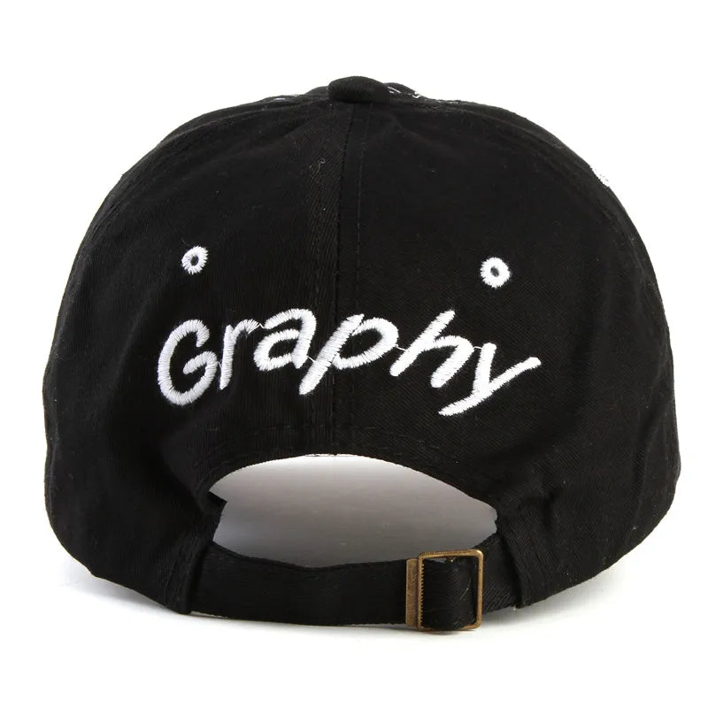 Baseball Cap Funky Embroidered Colorful Cotton