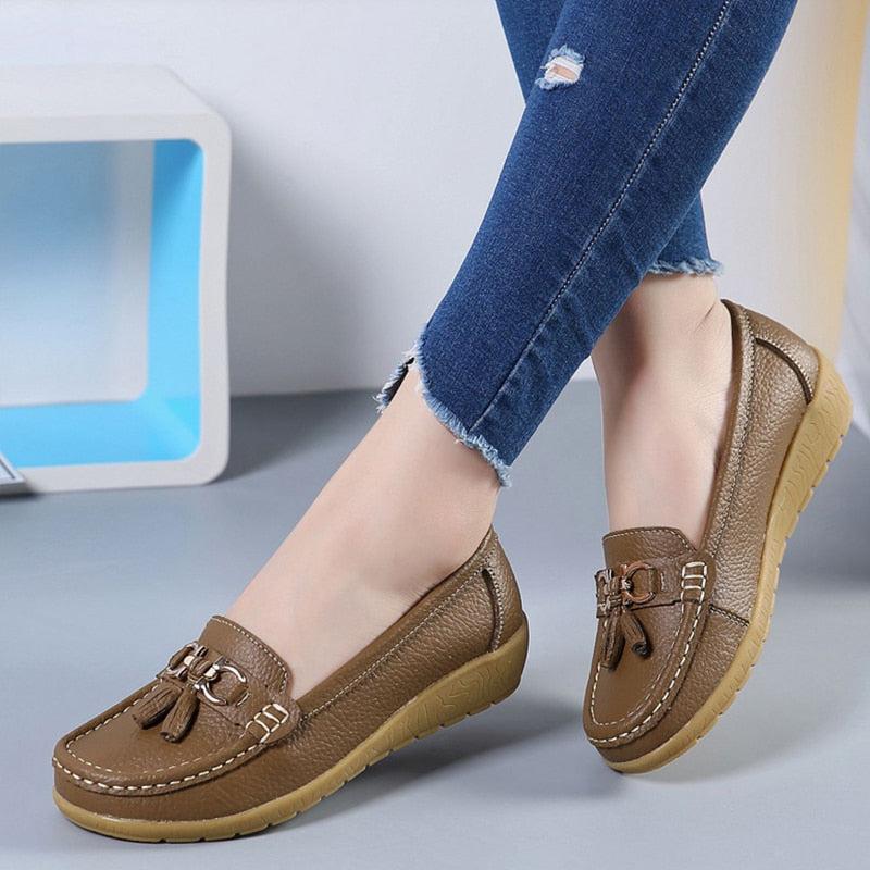 Flats Ballet Slip-ons Moccasins Boat Shoes Women's