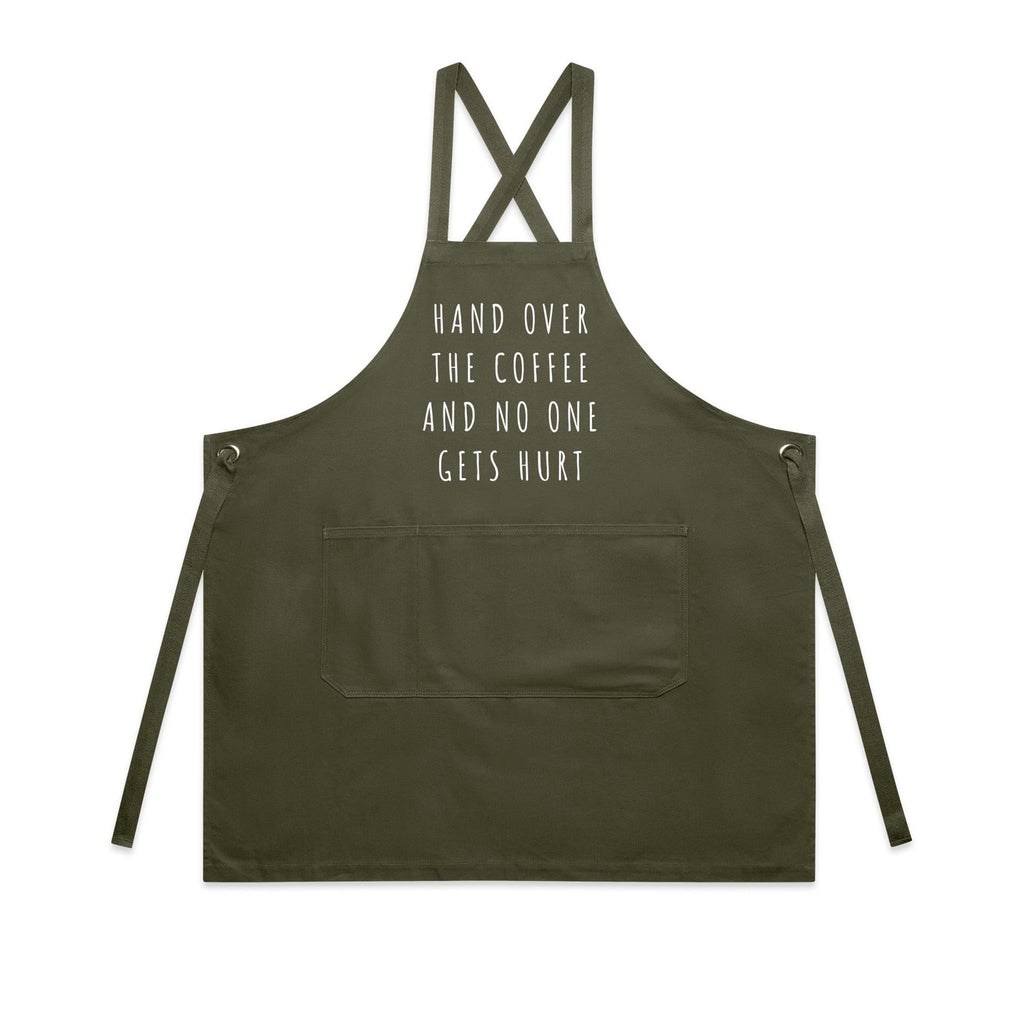 Hand Over The Coffee Apron For Home Cooks Baristas BBQ Chefs