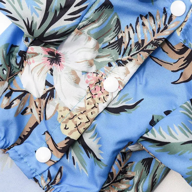 Hawaiian Pet Dog Shirt Puppy Tropical Outfit