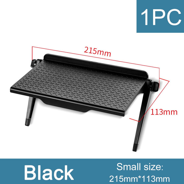 TV Screen Top Shelf Stand Organiser - For Monitors Store Remote Controls Routers Computer Mouse & Accessories