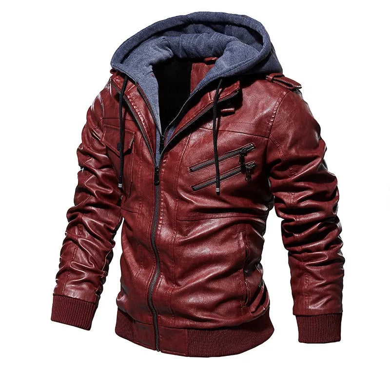 Mountainskin Aviator Jacket With Detachable Hood / Outwear