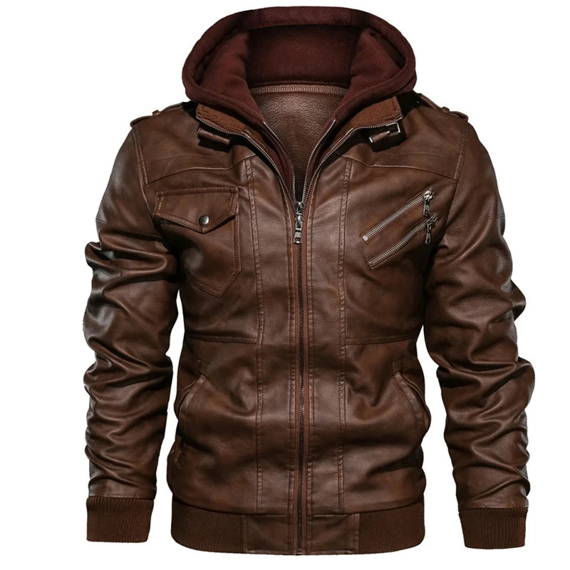 Mountainskin Aviator Jacket With Detachable Hood / Outwear