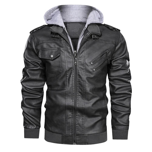 Mountainskin Aviator Jacket With Detachable Hood / Outwear