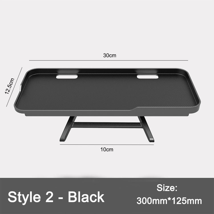 TV Screen Top Shelf Stand Organiser - For Monitors Store Remote Controls Routers Computer Mouse & Accessories